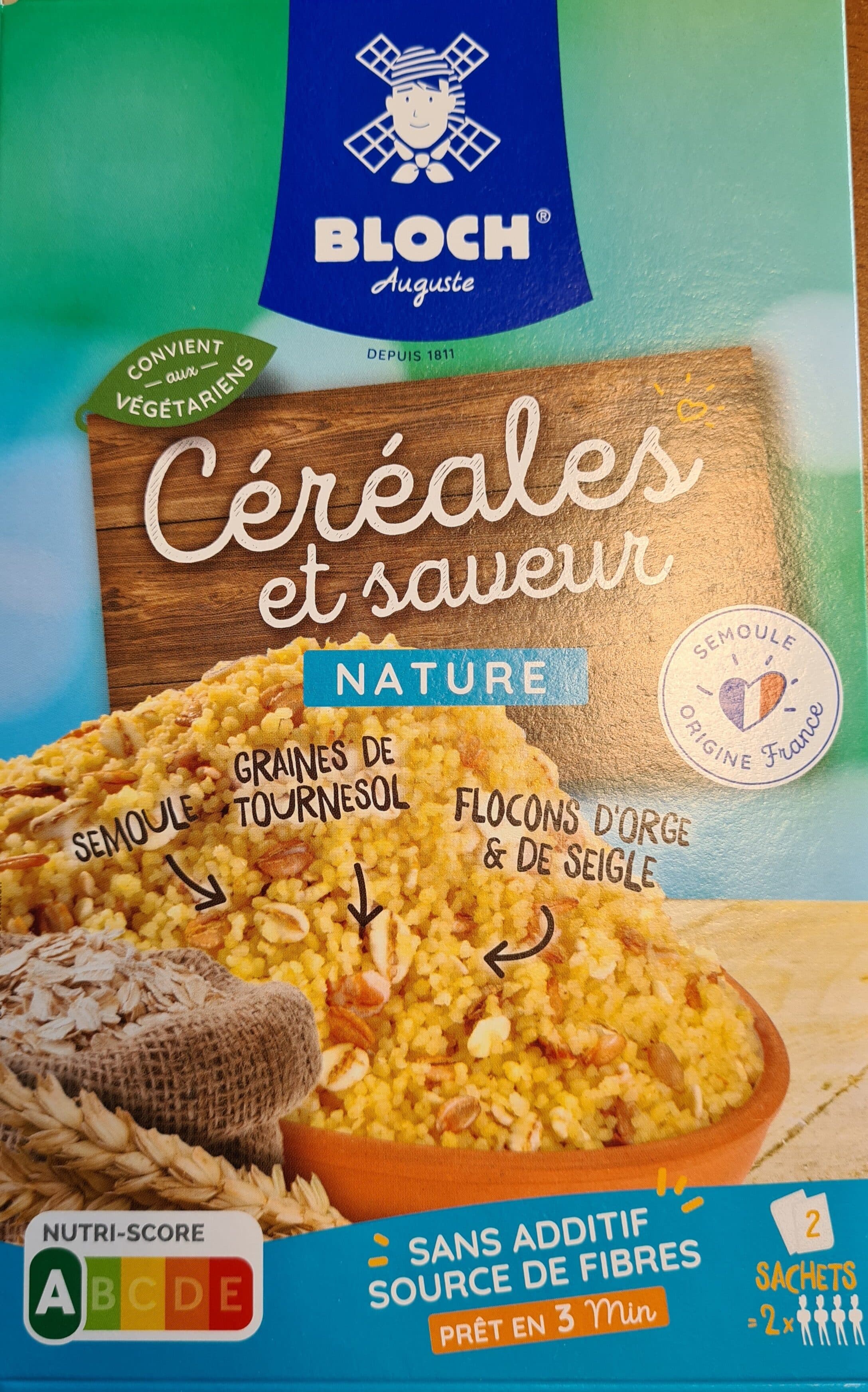 Bloch Céréales et saveurs nature - Bloch packshot