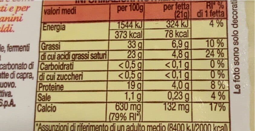 Camoscio d'Oro Fette morbidissime packshot