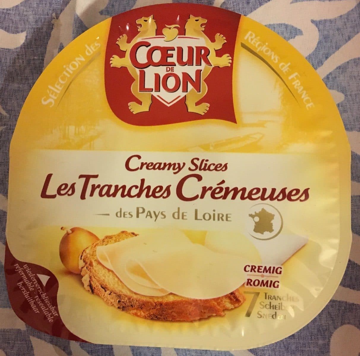 CF&R Cœur De Lion Creamy Slices Les Tranches Crémeuses packshot