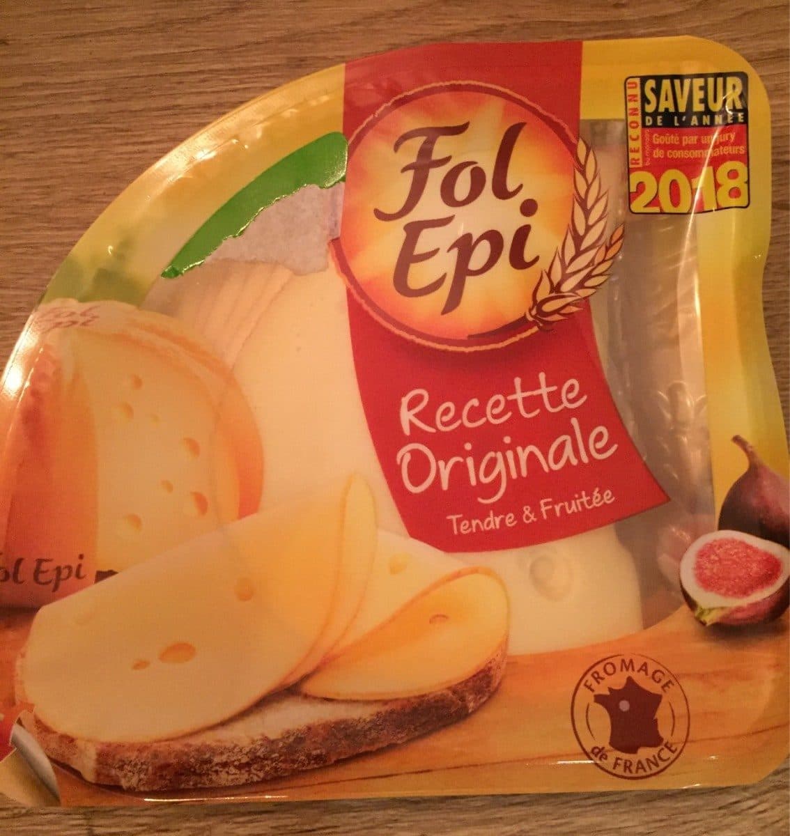 Fol Epi Fromage au lait de vache Fol Epi packshot