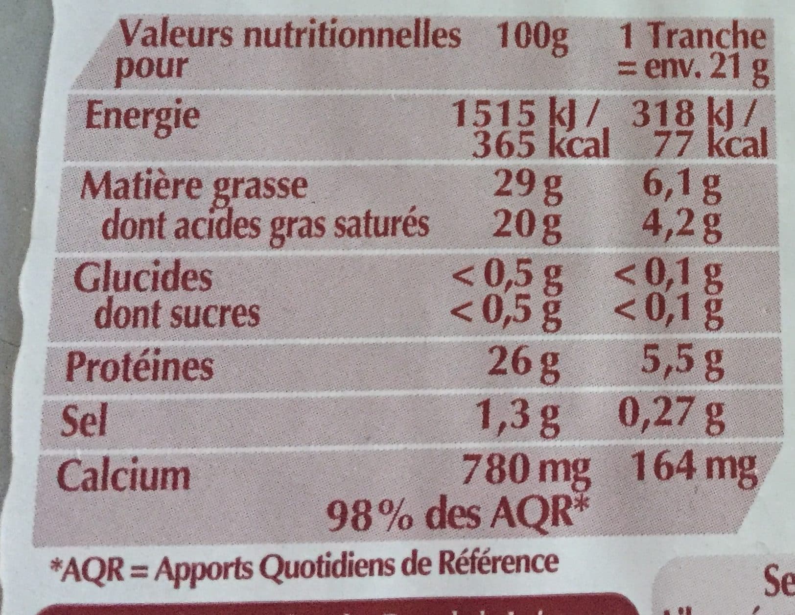 Fol Épi Tranches de fromage au lait pasteurisé FOL EPI caractère, 29% de MG packshot