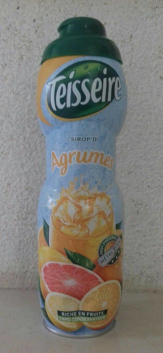 Teisseire Sirop d'agrumes packshot
