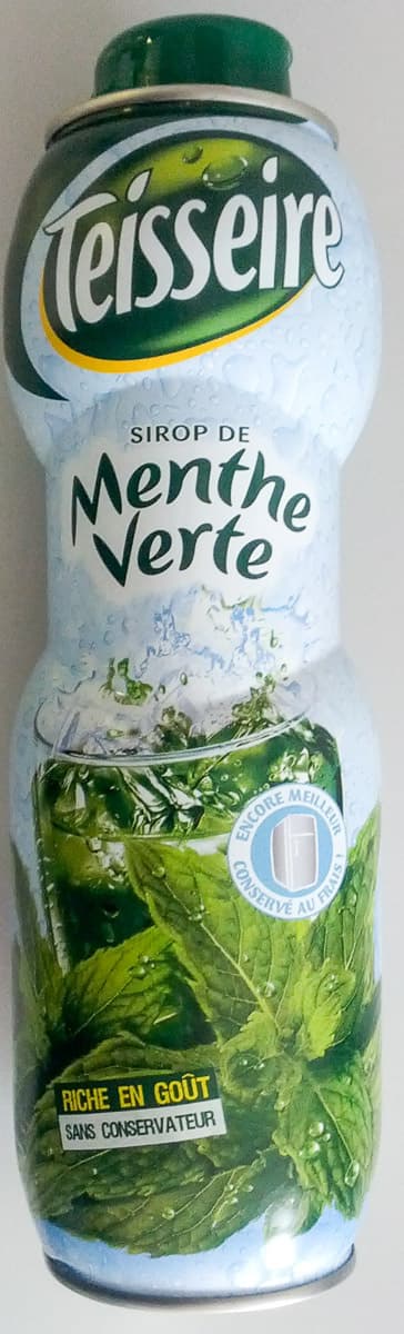 Teisseire Sirop de Menthe Verte packshot