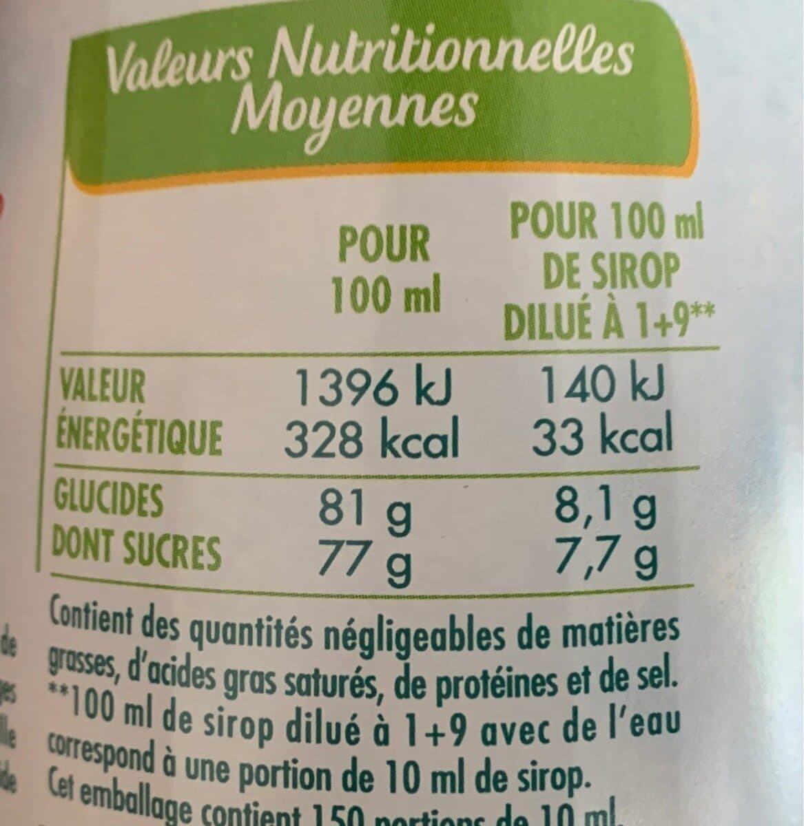 Teisseire Sirop de Fruits Grenadine packshot