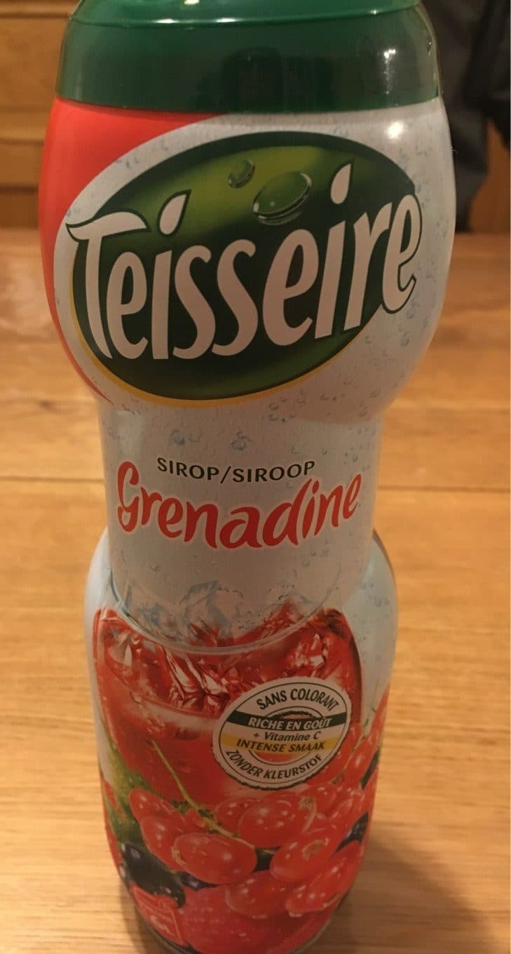 Teisseire Sirop grenadine packshot