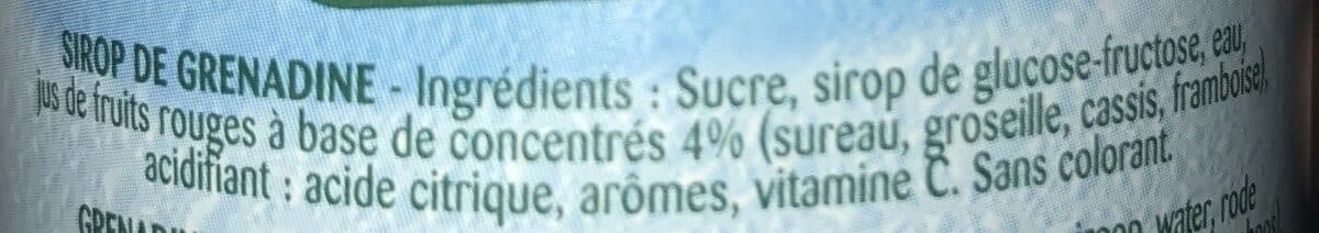 teisseire Sirop Grenadine packshot
