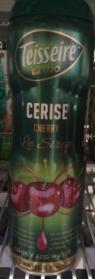 Teisseire Le Sirop Cerise packshot