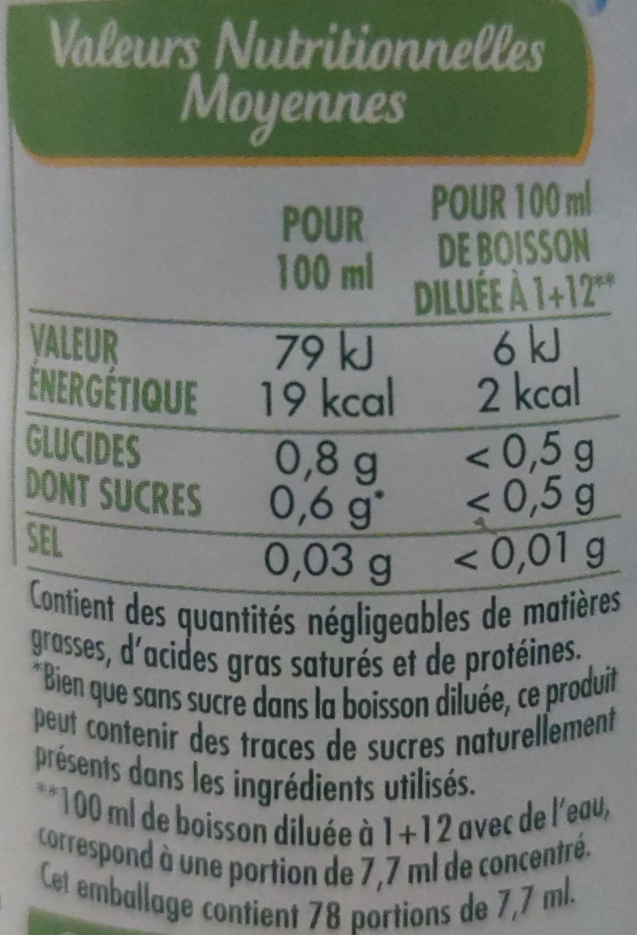 Teisseire Sirop Framboise Cranberry 0% de sucre packshot