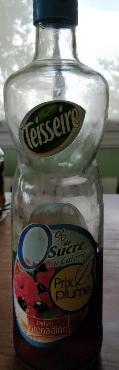 Teisseire Sirop parfum grenadine packshot