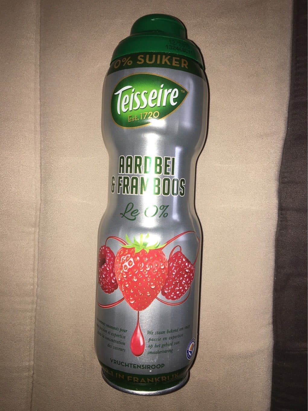 Teisseire Teisseire Aardbei Framboos packshot