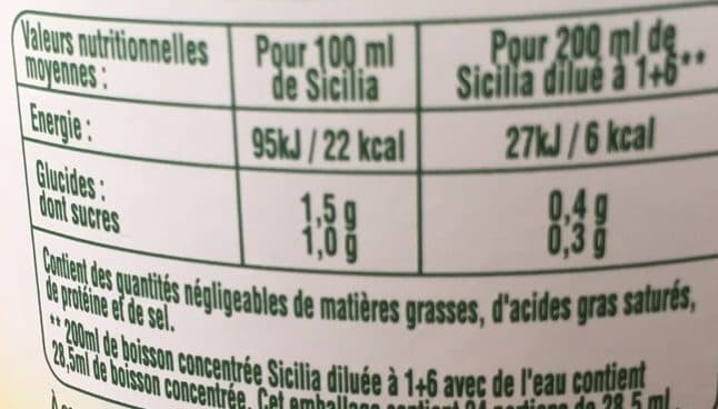 L'authentique sicilia Jus de citron vert packshot