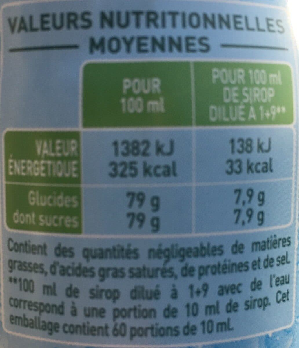 Teisseire Sirop de fruit pomme packshot