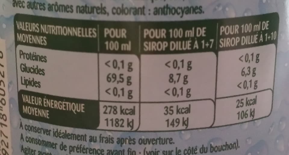Teisseire Sirop de pamplemousse rose packshot