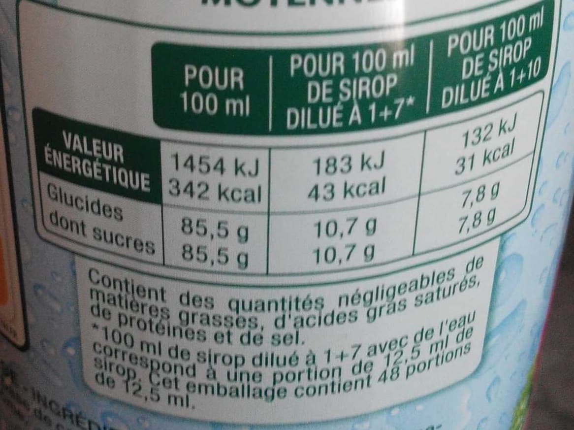 Teisseire Sirop de Framboise packshot