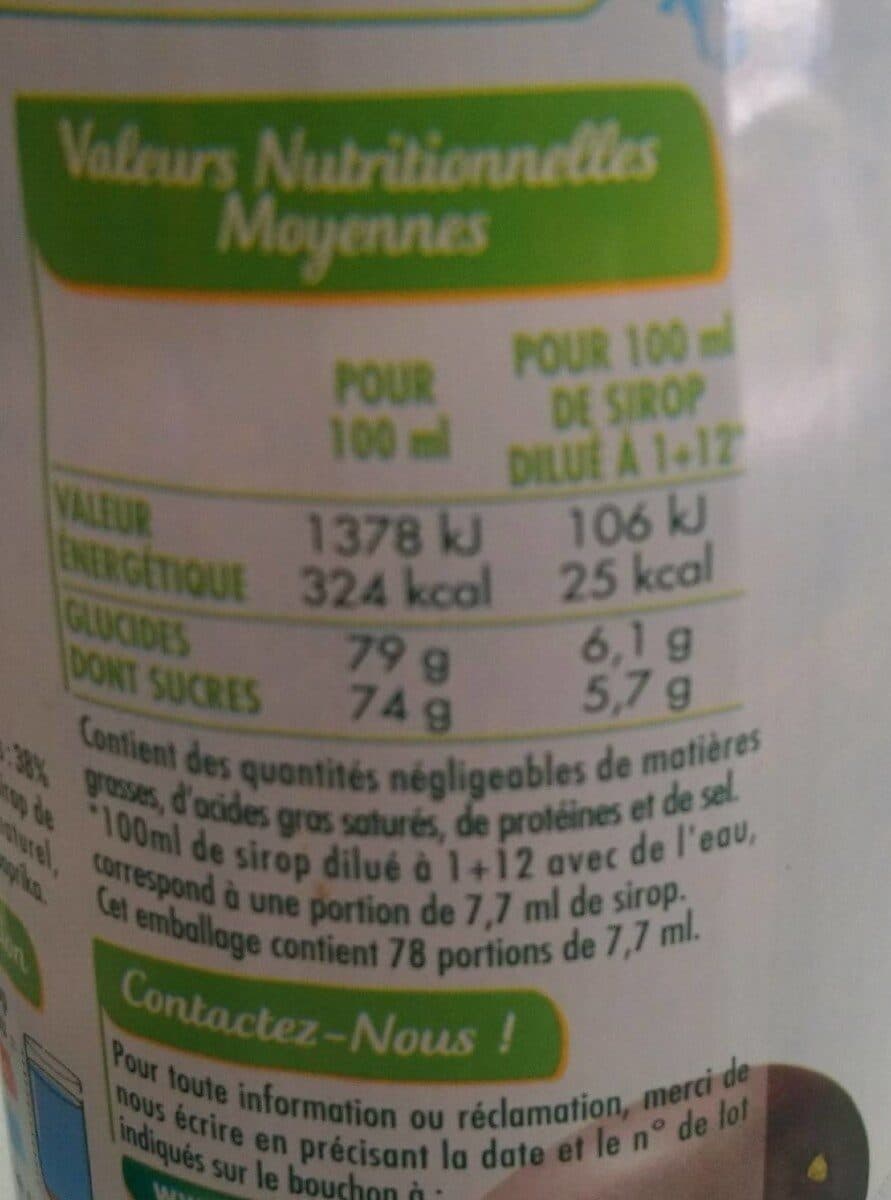Teisseire Sirop fruit de la passion packshot