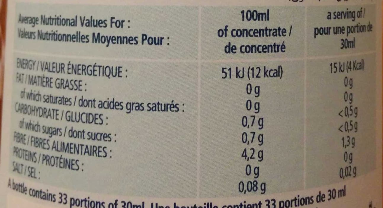 Teisseire Sirop de noisettes packshot