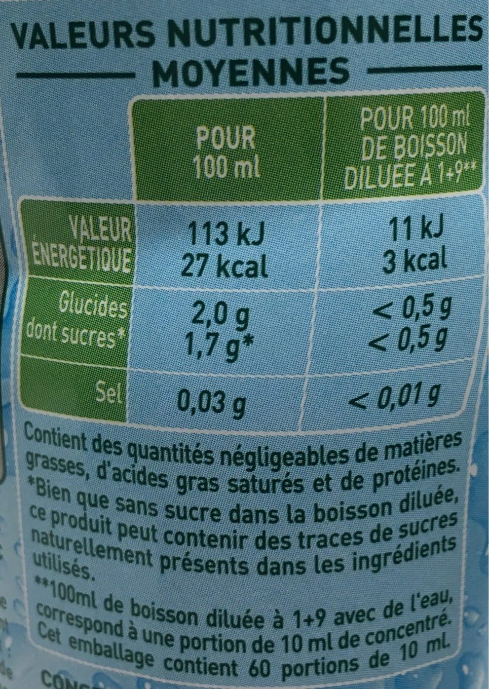 Teisseire Sirop pamplemousse rose 0% de sucre packshot