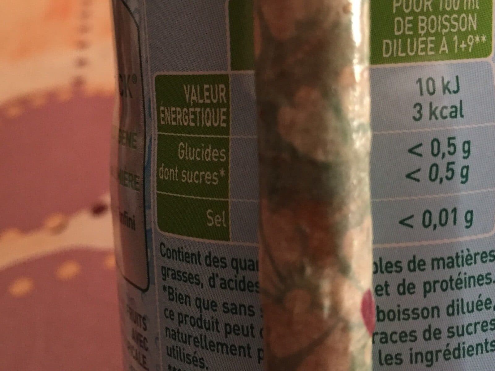 Teisseire zéro Tropical 0% de sucre packshot