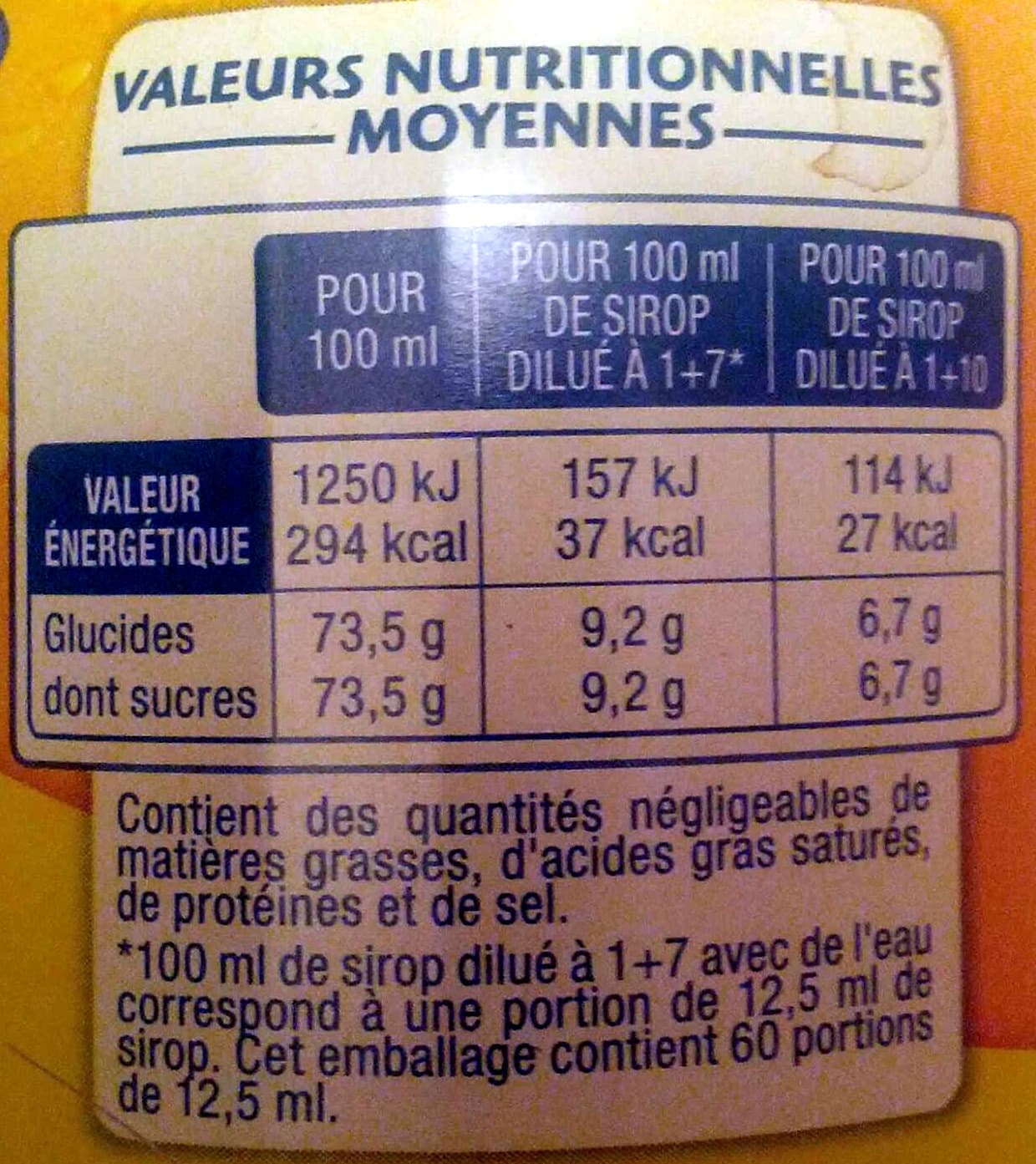 Teisseire Sirop Iced Tea Pêche (+25% gratuit) packshot