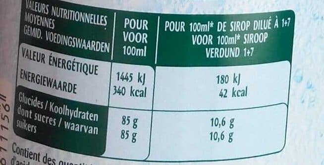 Teisseire Sirop de fraises packshot