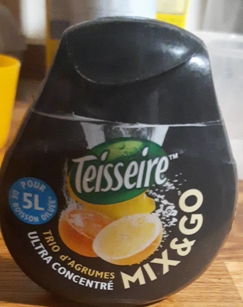 Teisseire Trio d'agrumes mix et go ultra concentré packshot