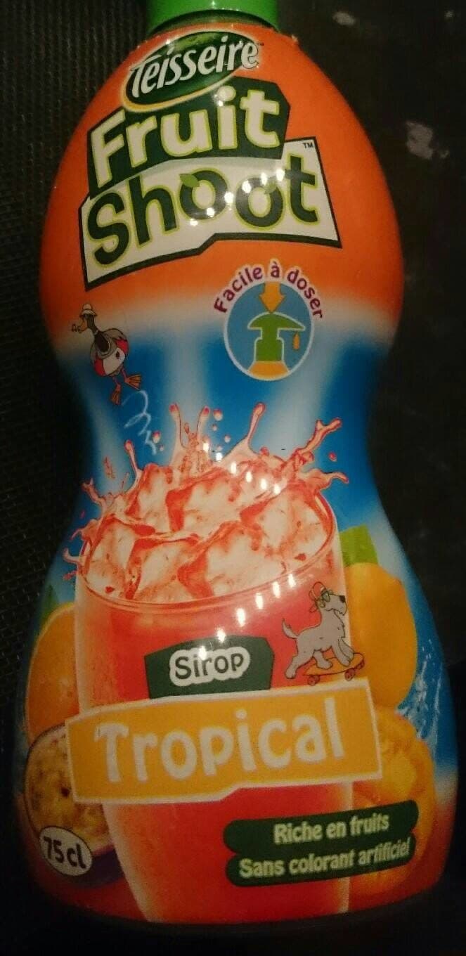 Teisseire Fruit Shoot Sirop Tropical packshot