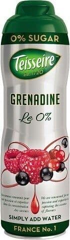 TEISSEIRE Le 0% Grenadine Sugar Free Cordial packshot