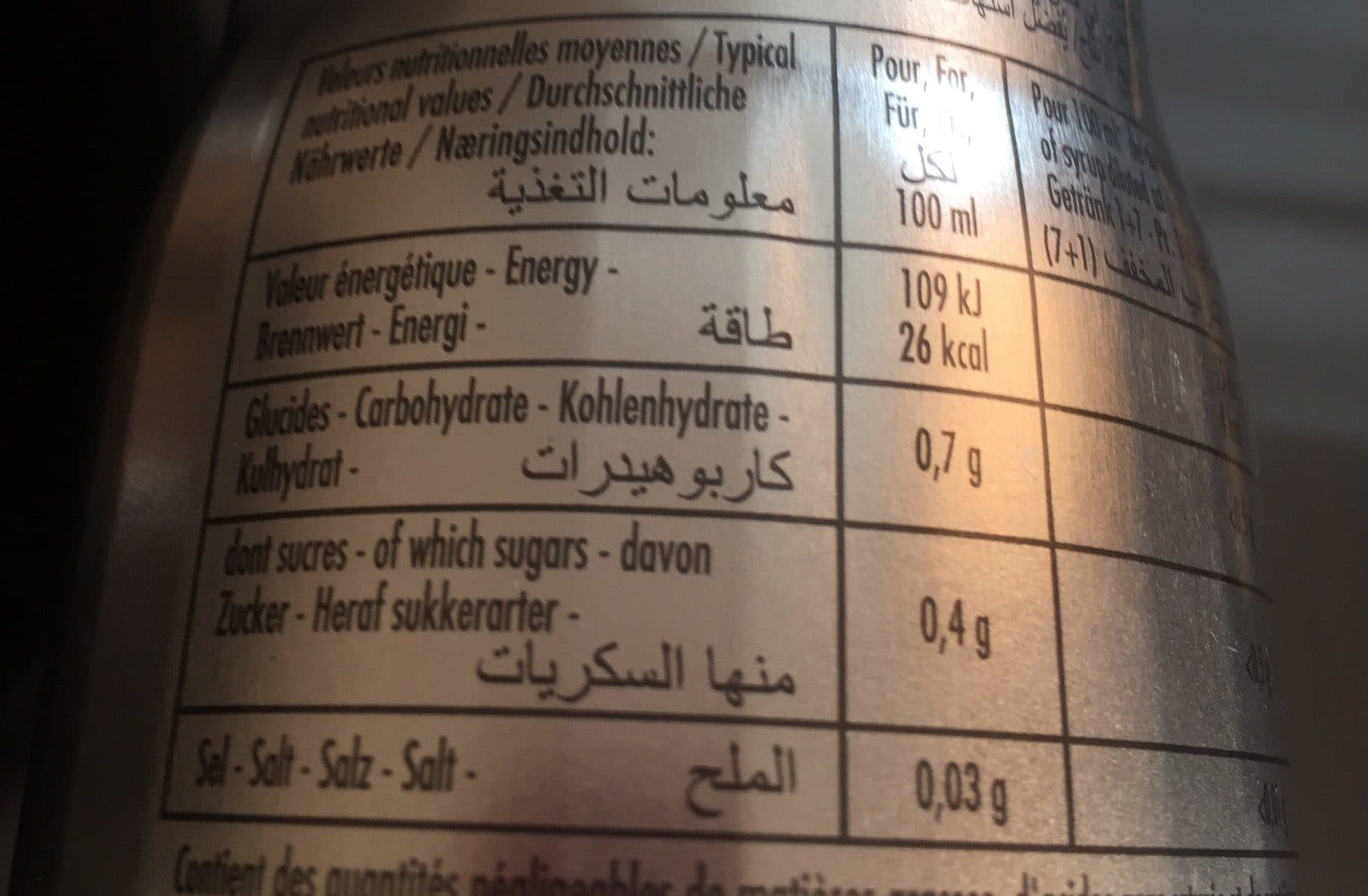 Teisseire Teisseire 0% - Citron packshot
