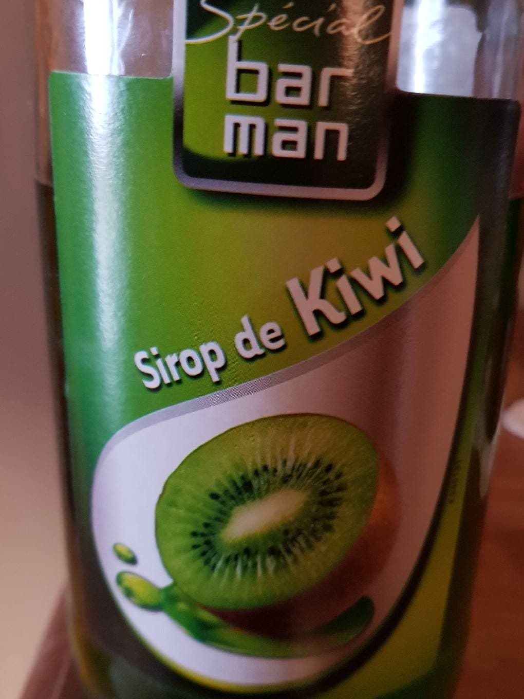 Teisseire Bar man sirop de kiwi packshot