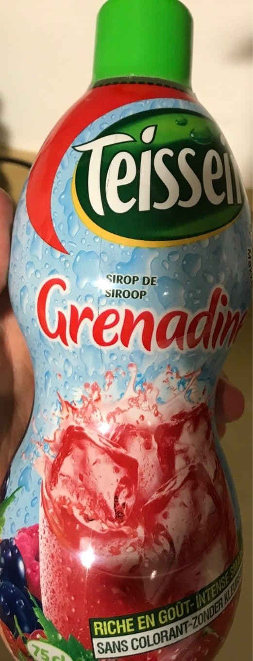 Teisseire TEISSEIRE Sirop de grenadine 75 packshot