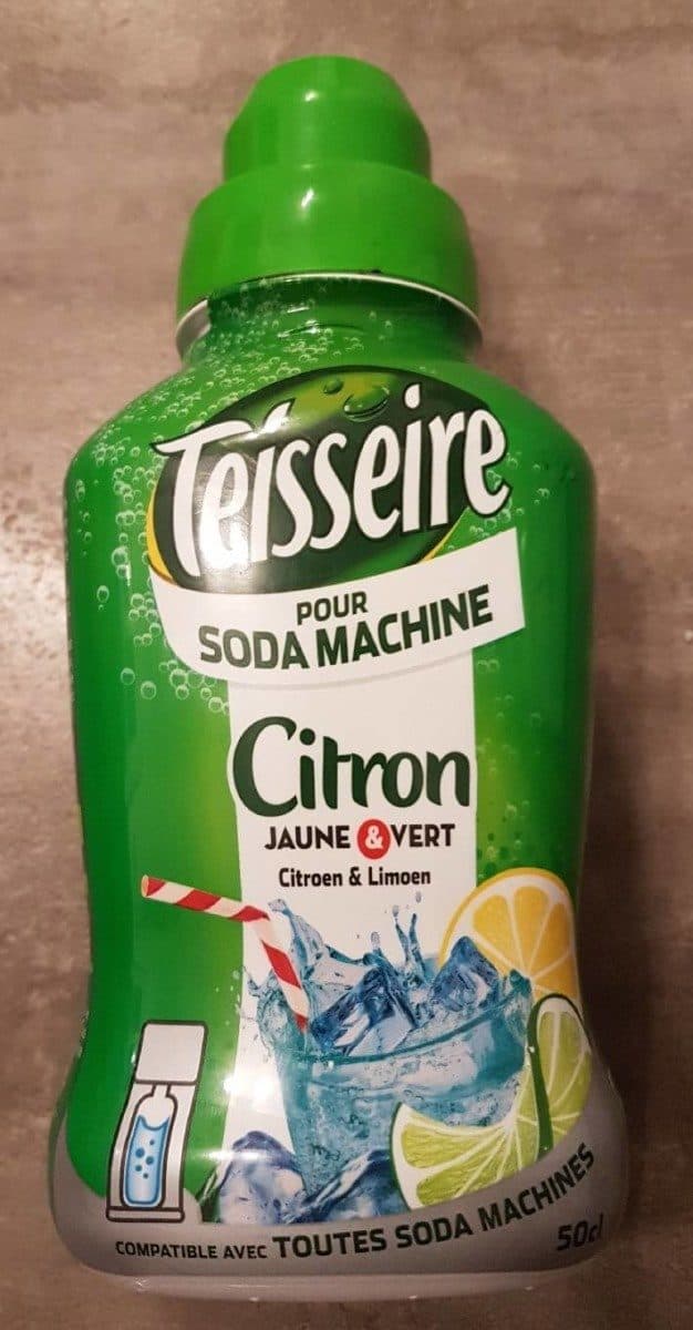 Teisseire Citron jaune et vert packshot