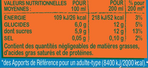Teisseire Jus de fruits tropical Teisseire packshot