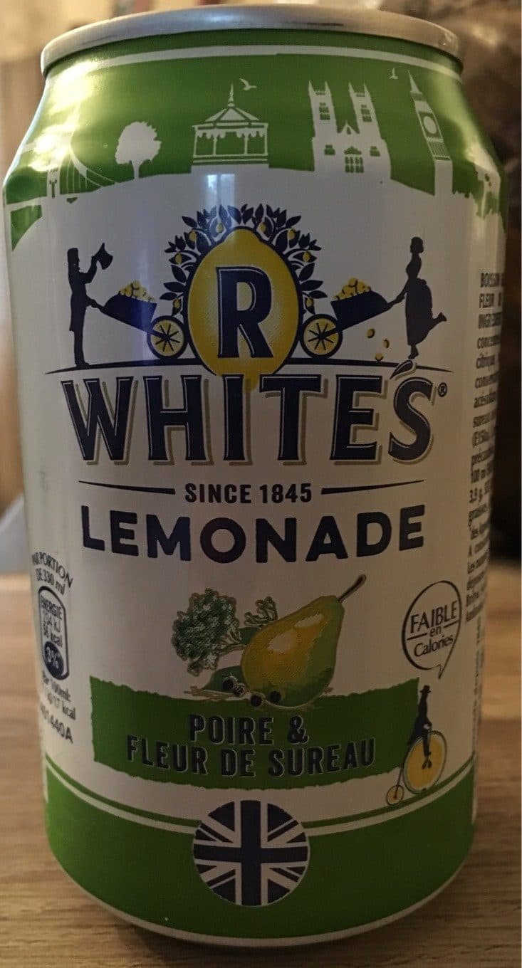 Whites Lemonade Whites Lemonade Poire/Fleur de sureau packshot