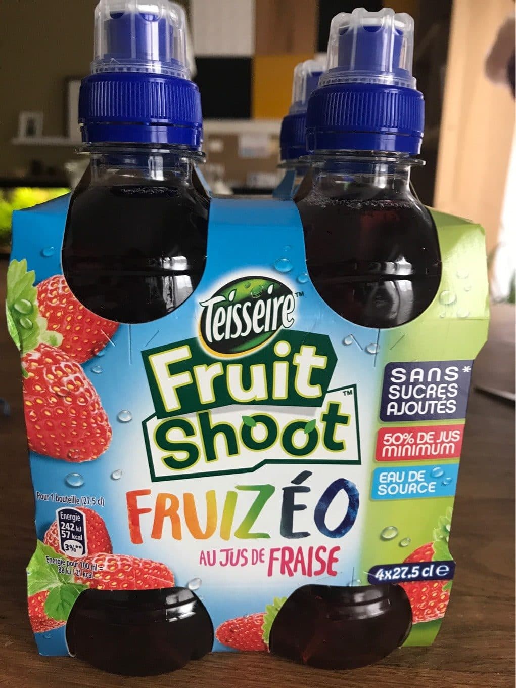 Fruit Shoot Fruit Shoot Fruizéo Fraise packshot