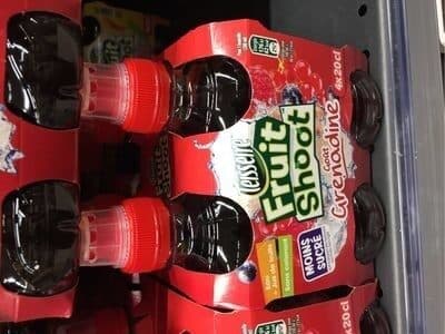 Teisseire Fruit shoot packshot
