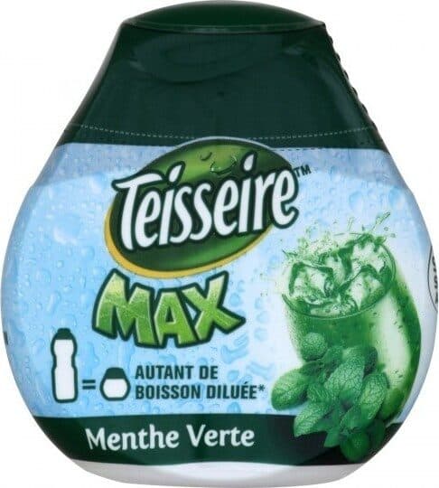 Teisseire Sirop Menthe verte Max packshot