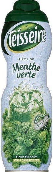 Teisseire Sirop de Plante menthe verte packshot