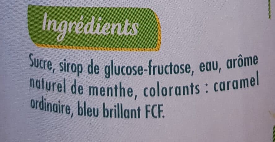 Teisseire Sirop de Plante menthe verte packshot