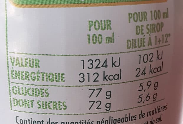 Teisseire Sirop de Plante menthe verte packshot