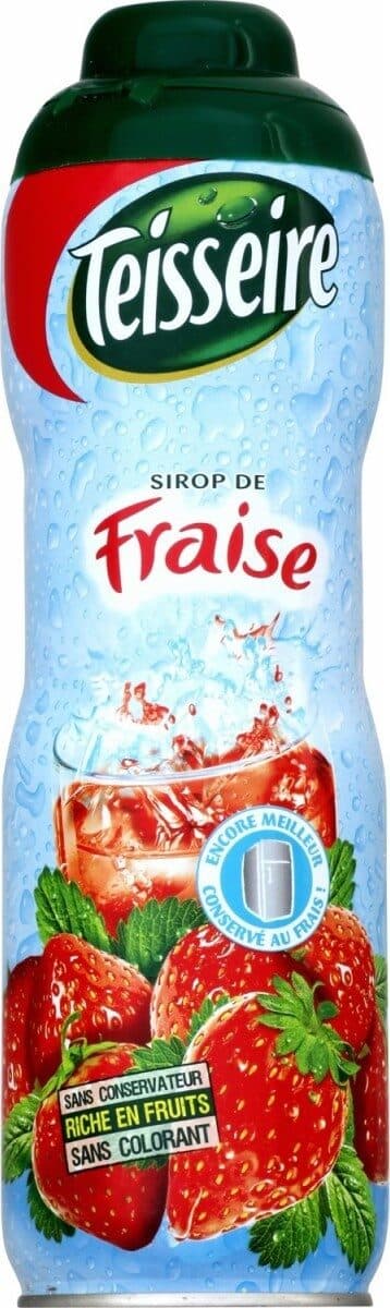 Teisseire Sirop de Fraise packshot