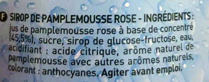Teisseire pampelmousse packshot
