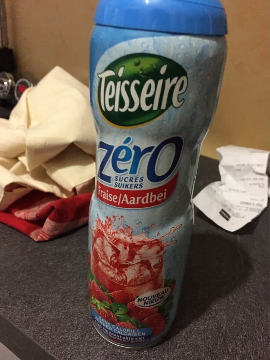 Teisseire Zero sucre packshot