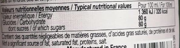 Teisseire Sirop de basilic packshot