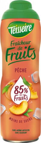 Teisseire Fraîcheur de Fruits Sirop de pêche packshot