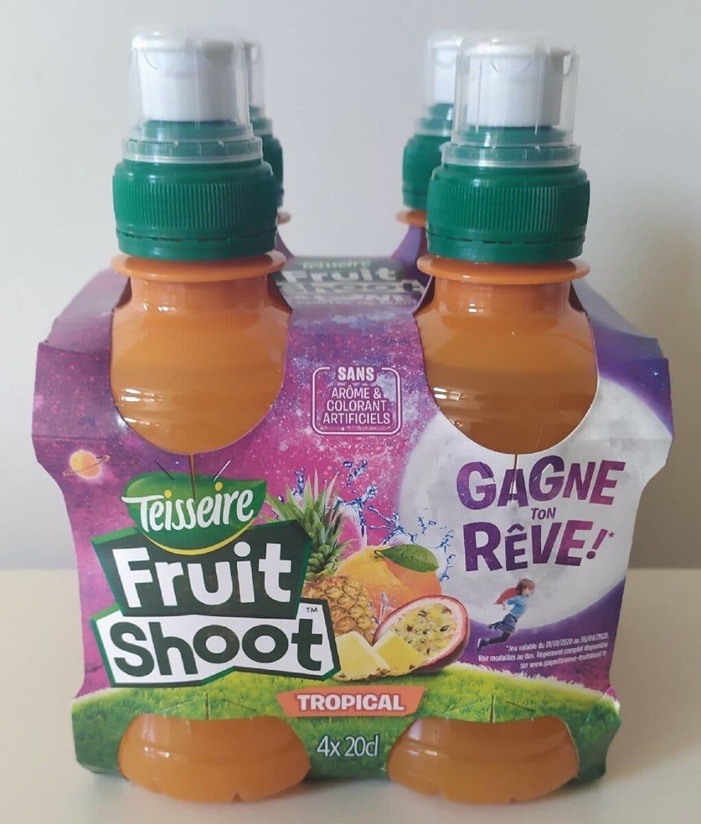 TEISSEIRE Fruit Shoot tropical - boisson rafraîchissante aux fruits packshot