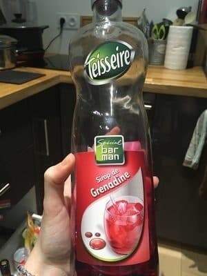 Teisseire Sirop de grenadine packshot