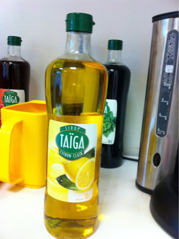 Teisseire Sirop citron clair 1L packshot