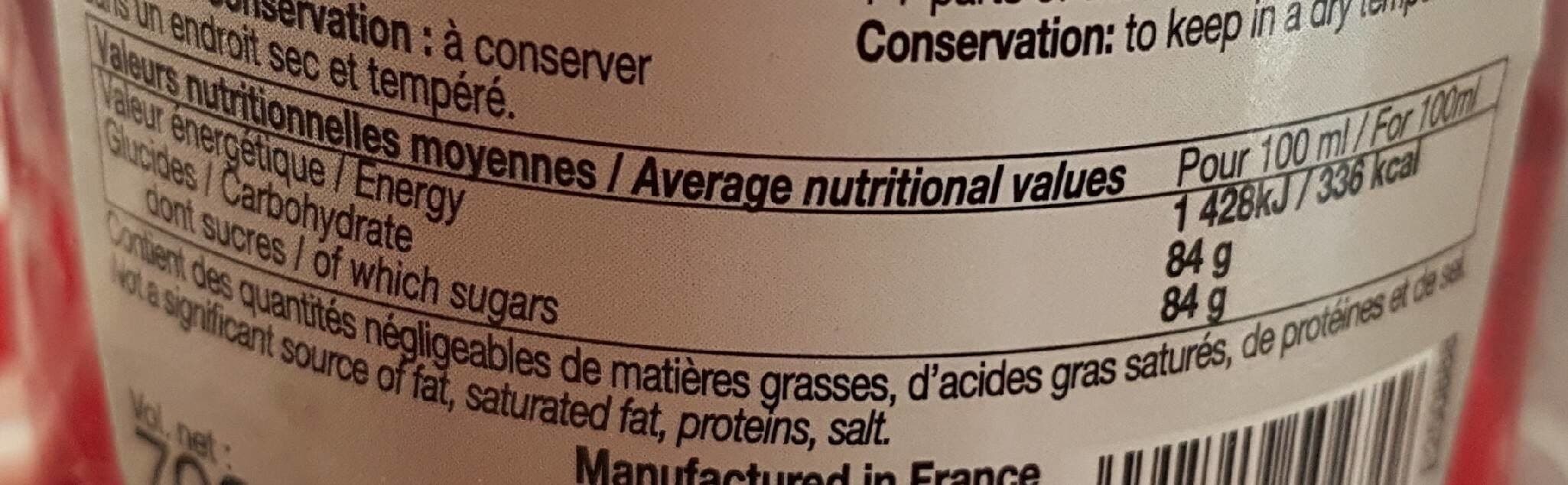Teisseire Sirop goût Pomme d'Amour packshot