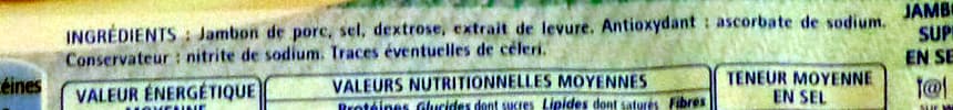 Fleury Michon Le Jambon de Paris (- 25 % de Sel) 4 Tranches + 2 Gratuites packshot