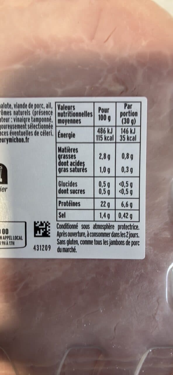 Fleury Michon Le Tranché Fin - Dégustation - 25% de sel* packshot
